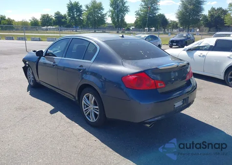 2013 Infiniti G37X from USA, damaged, VIN JN1CV6ARXDM351742